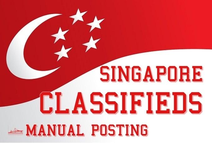 I will advertise your business in 10 Singapore ads 