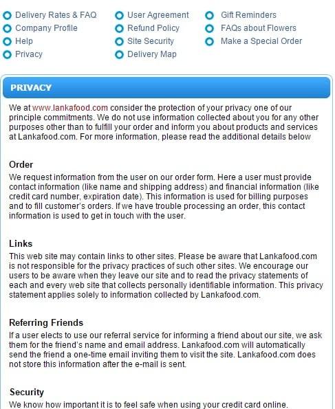 I write a privacy policy, return policy and terms & conditions for your website