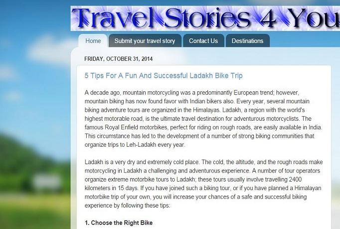 I will write and publish your Travel Guest post on my blog