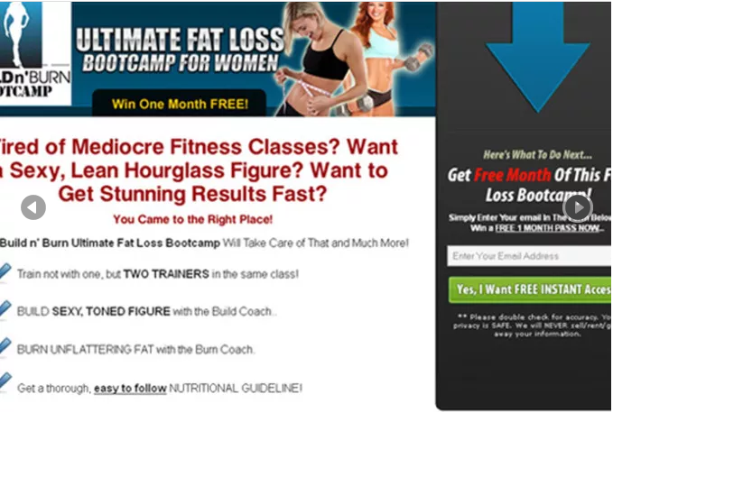 design your NICE Landing Page