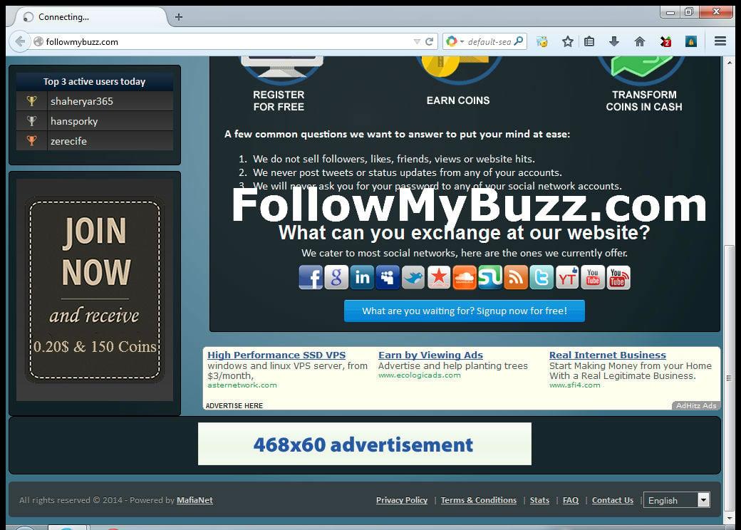 Place your Banner for 2 Months on FollowMyBuzz.com
