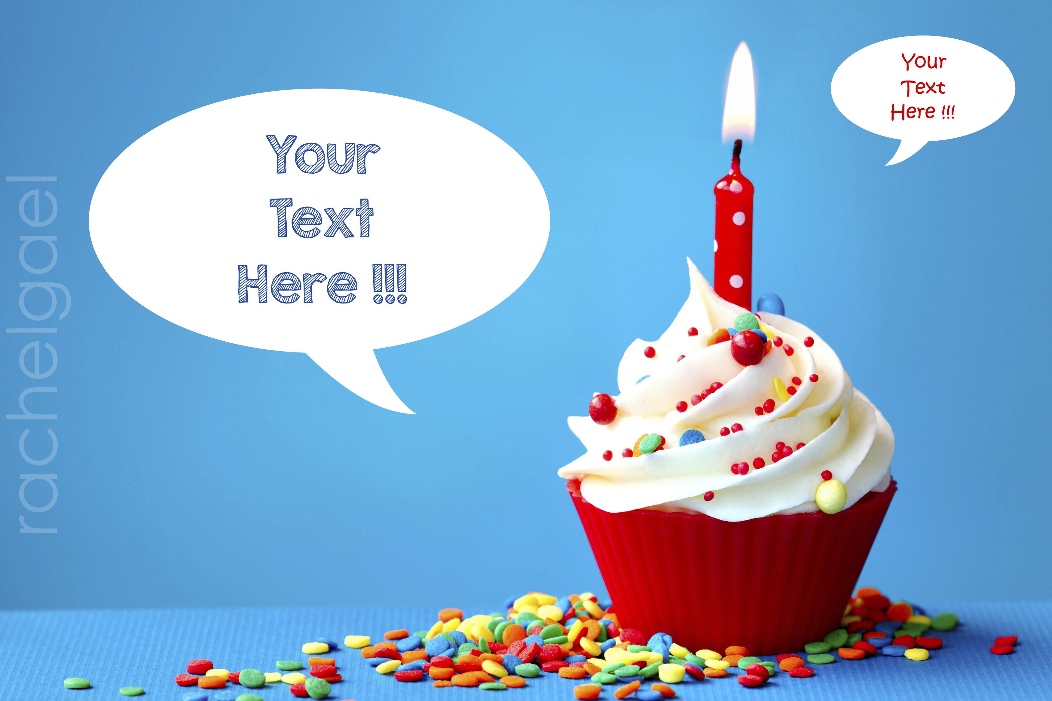 I will create a birthday POSTER with the text you want