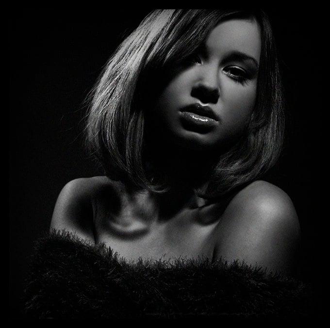 High Quality Retouching, three versions of picture