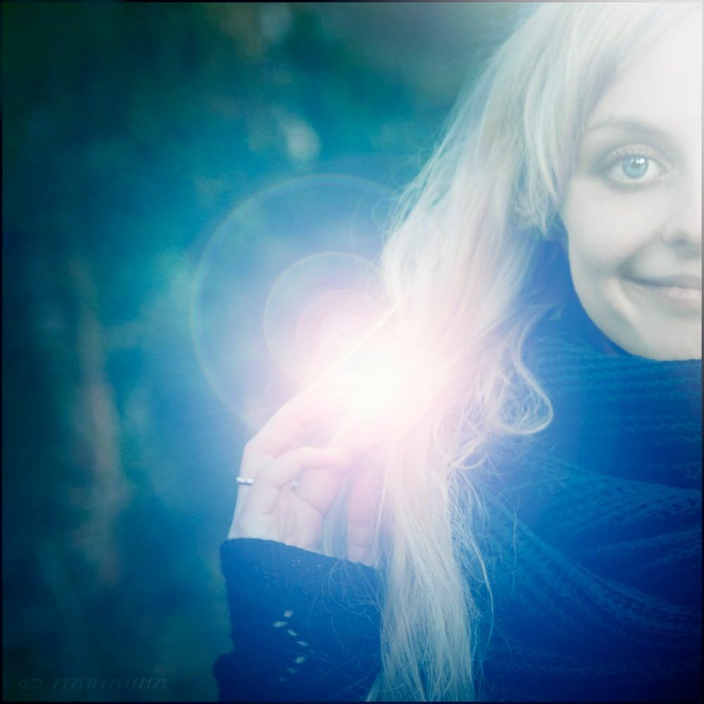 High Quality Retouching, three versions of picture