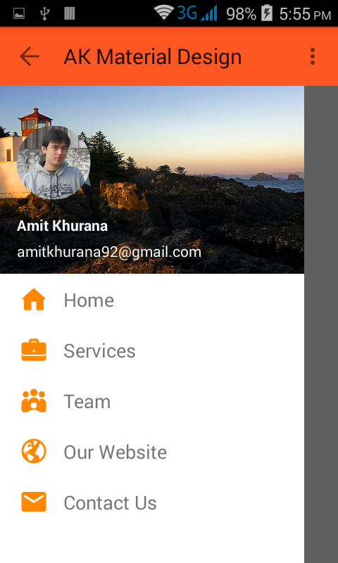 I will build Complete Material Design Android Application