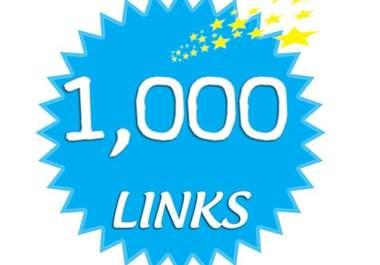 make 1000 high quality backlinks 