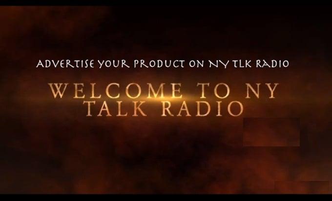advertise your product on NY Talk Radio 