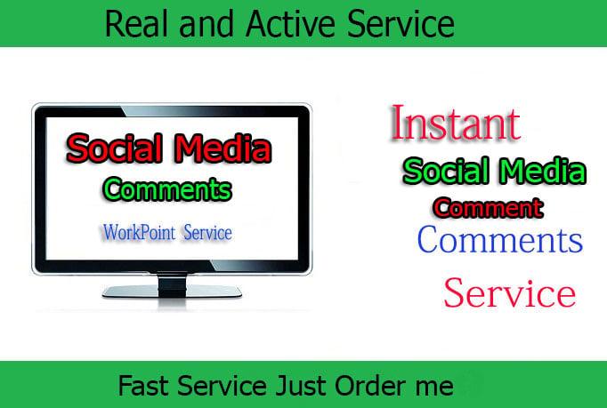 Provide Permanent Real and Active Comments only