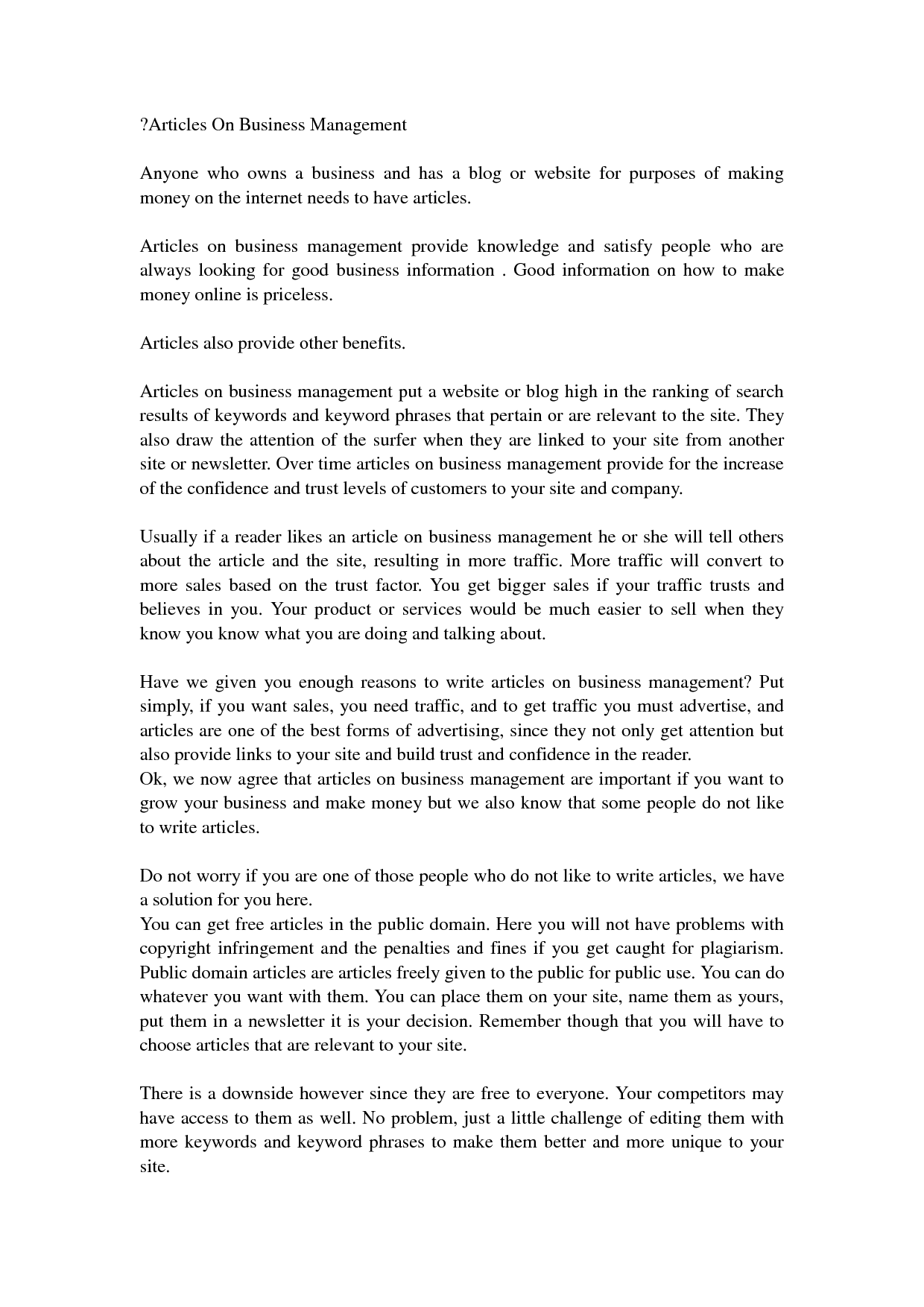 Writing any kind of articles consisted of 500 up words 