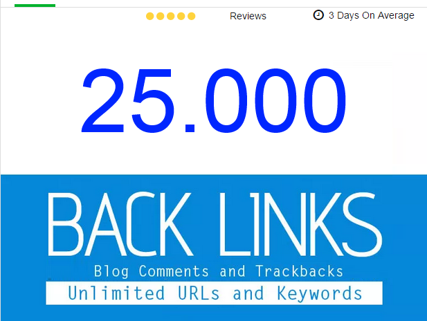 post 25,002 Blogs Comments, Backlinks , first page google
