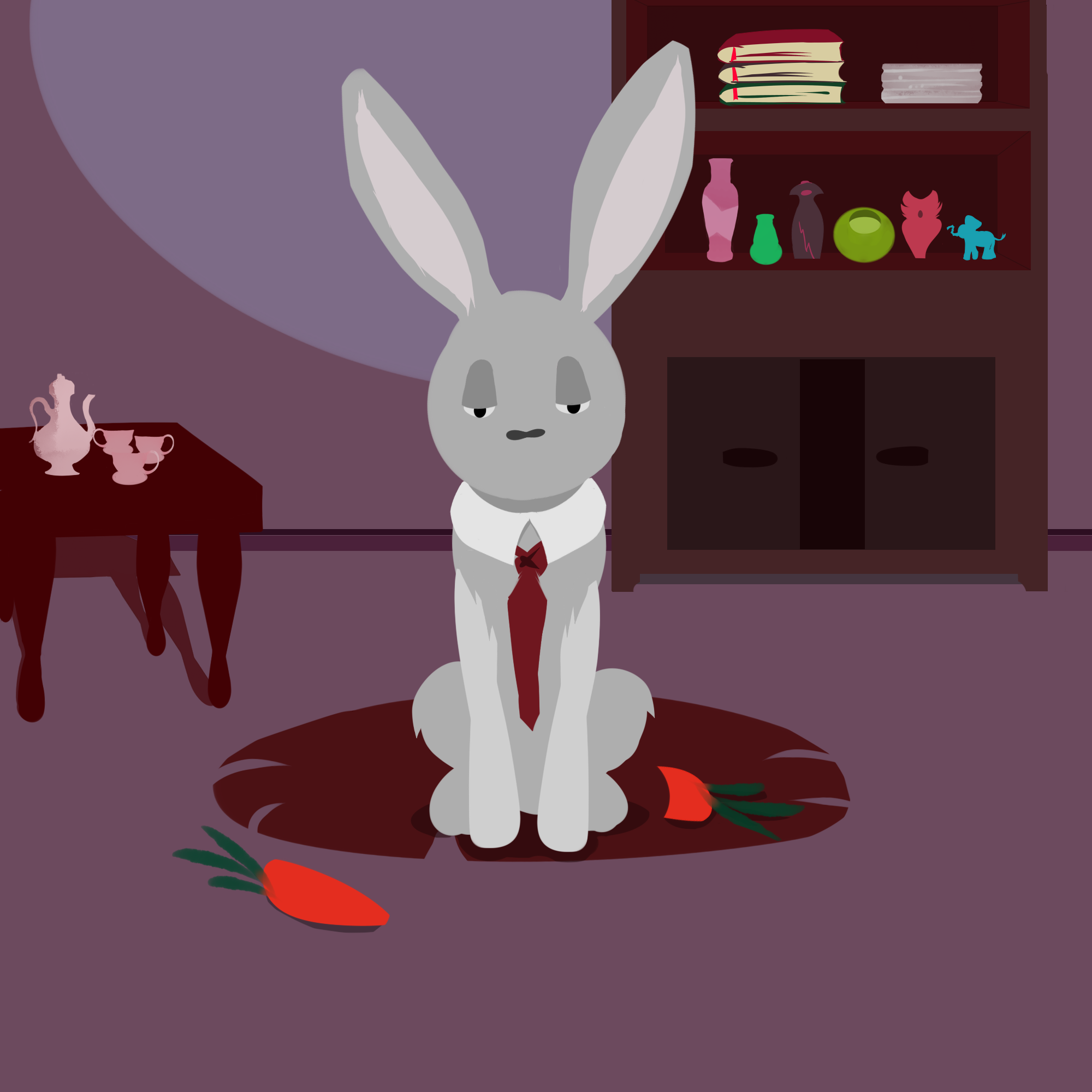 I will design a cute piece of artwork