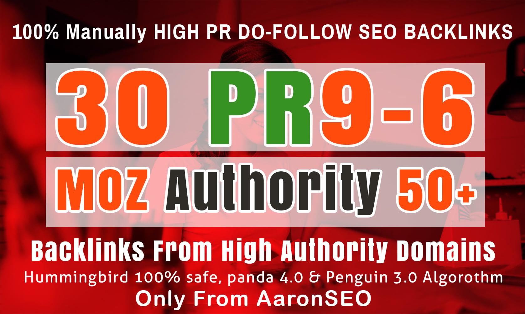 I WILL BUILD HIGH DOMAIN AUTHORITY AND HIGH PR DO-FOLLOW SEO BACKLINKS TO YOUR WEBSITE