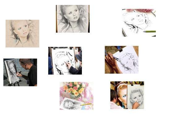 I will draw you a pencil drawing