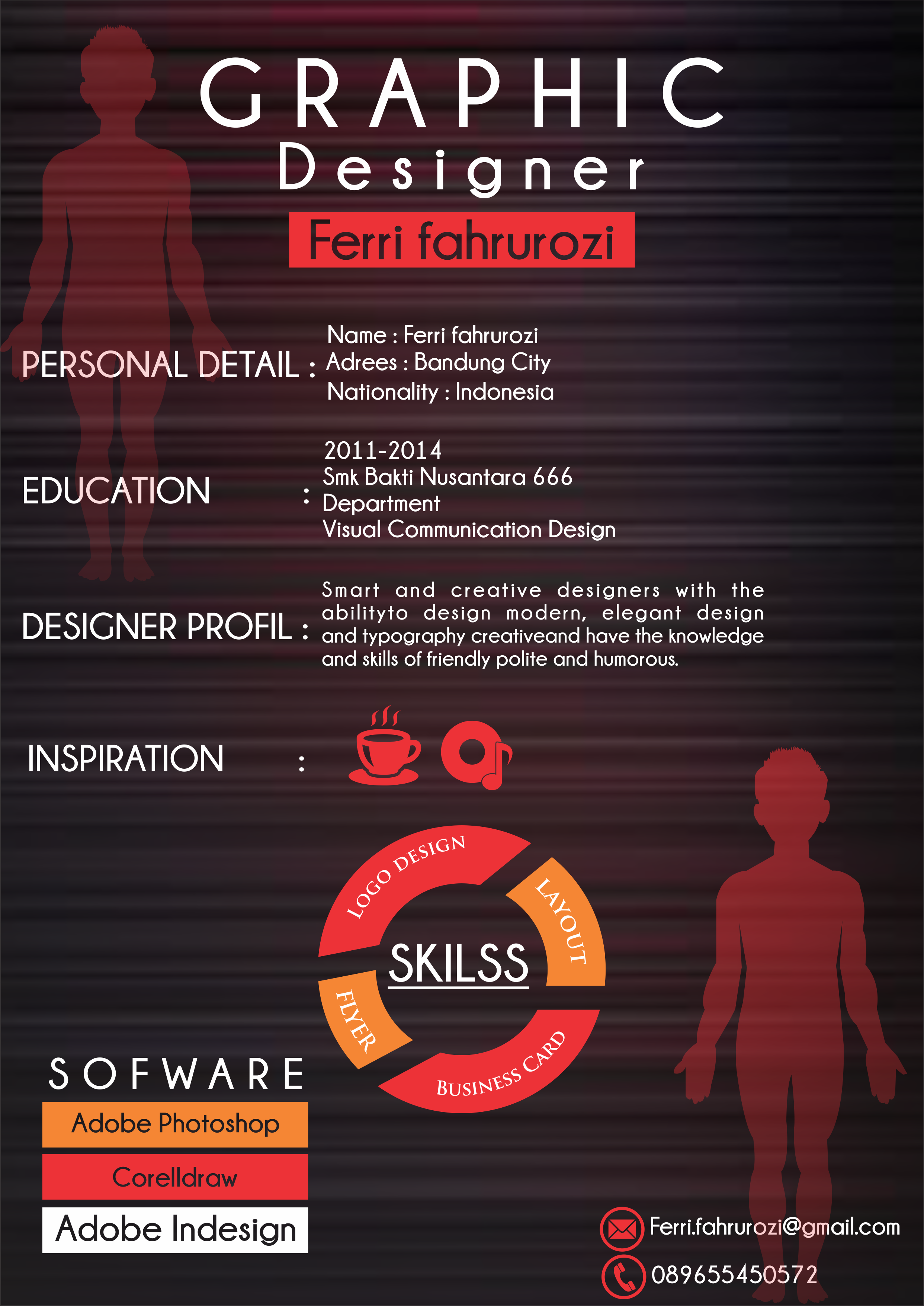 CREATE YOUR RESUME DESIGN JUST