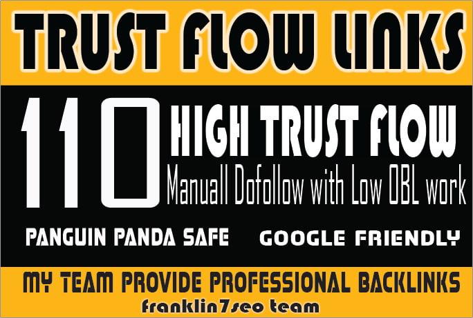 SKY ROCKET YOUR Ranking with my 110 Hihg Trust Flow Backlinks