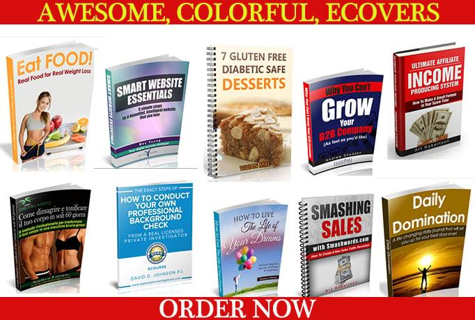 DESIGN AN AWESOME BOOK/KINDLE COVERS