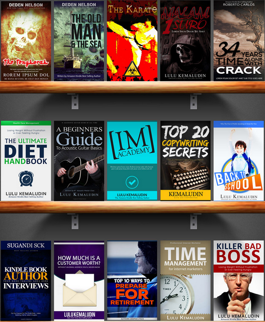 DESIGN AN AWESOME BOOK/KINDLE COVERS