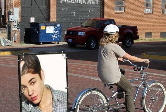 I will put photo or logo on 35 BILLBOARDS city posters for 