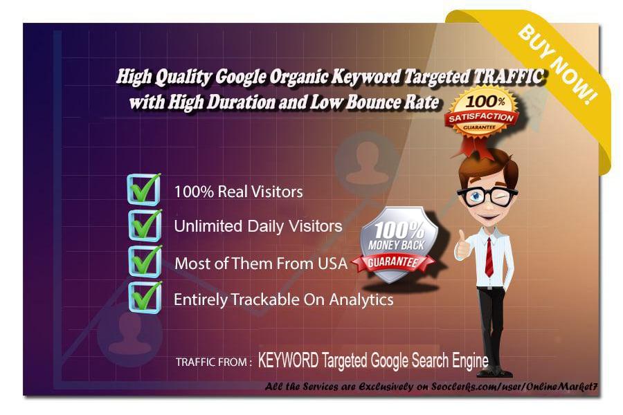 80000+ KEYWORD Targeted MOBILE or DESKTOP  TRAFFIC