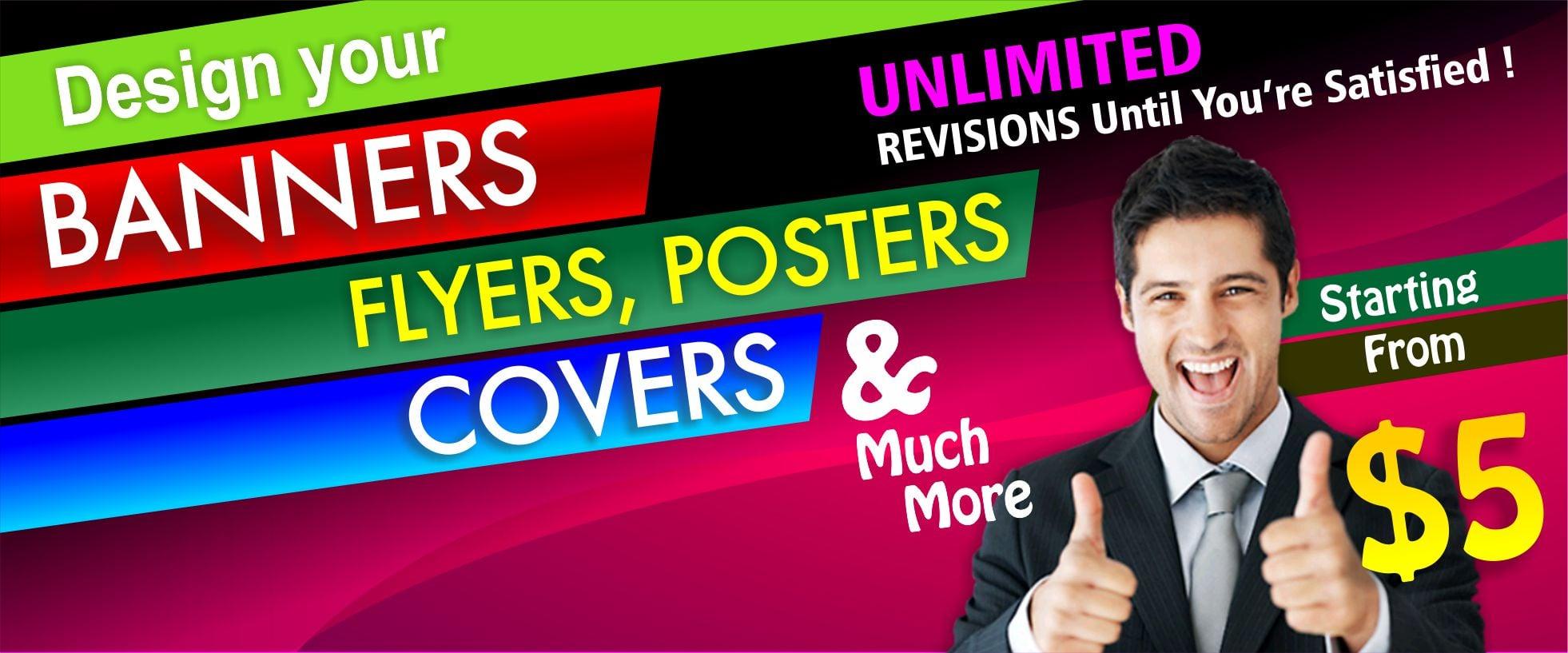 I will create professional banners for you social media. 