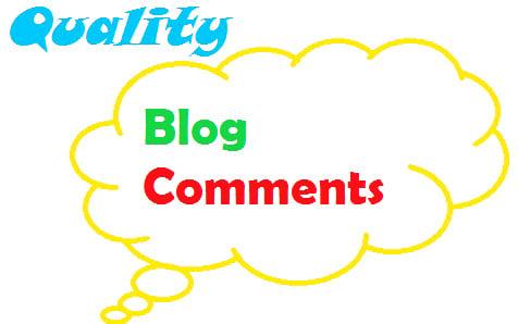 Big Offer 65 UNIQUE Domain Blog Comments Dofollow Links Manully Website ranking