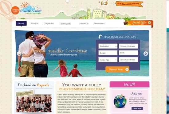 I will design a creative and stunning website for