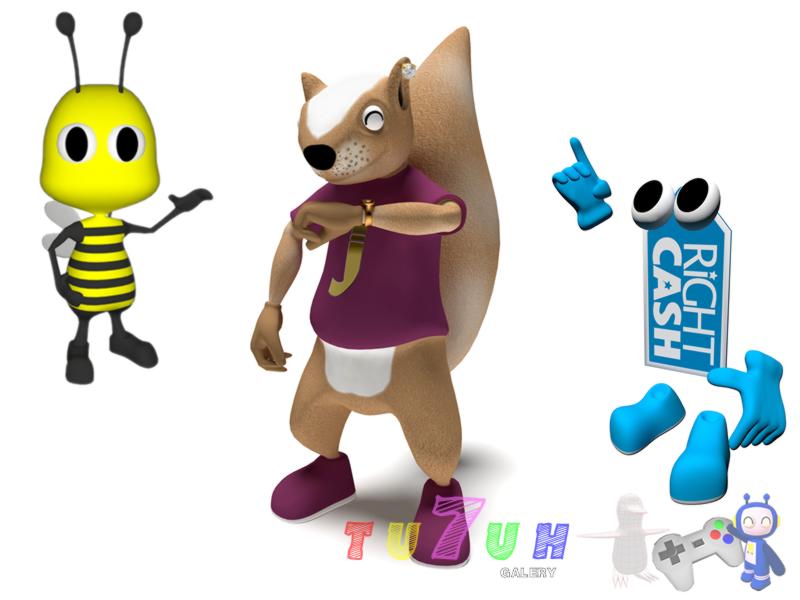 Create  3D character