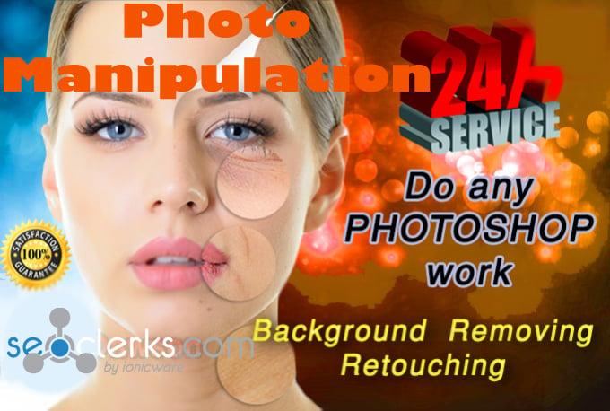 High Quality  Photos Editing and Manipulation Service Very Perfectly