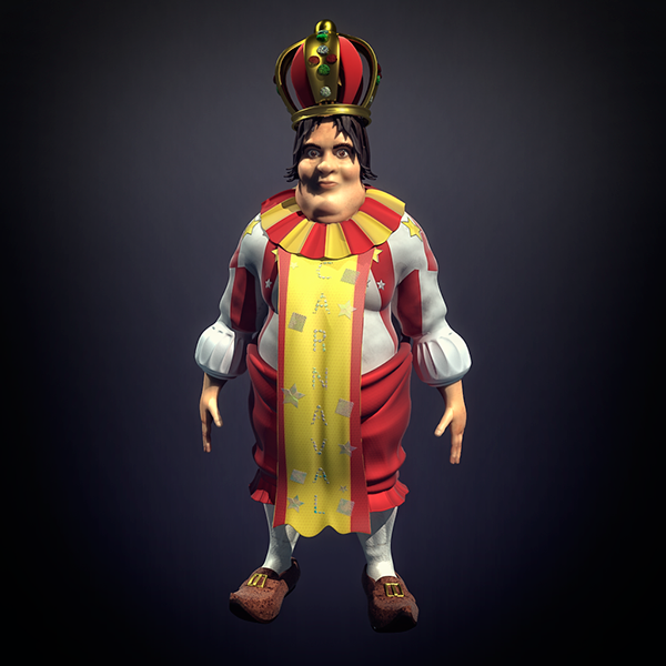 do cute cartoon 3d characters