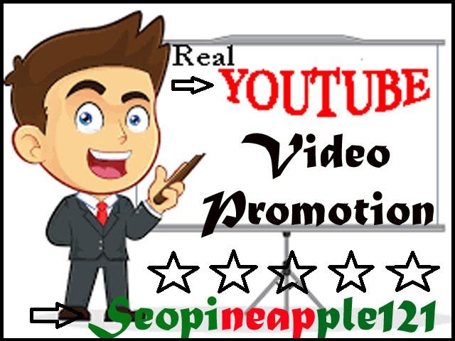 High Quality YouTube Video Package Promotion Marketing Very Fast Service
