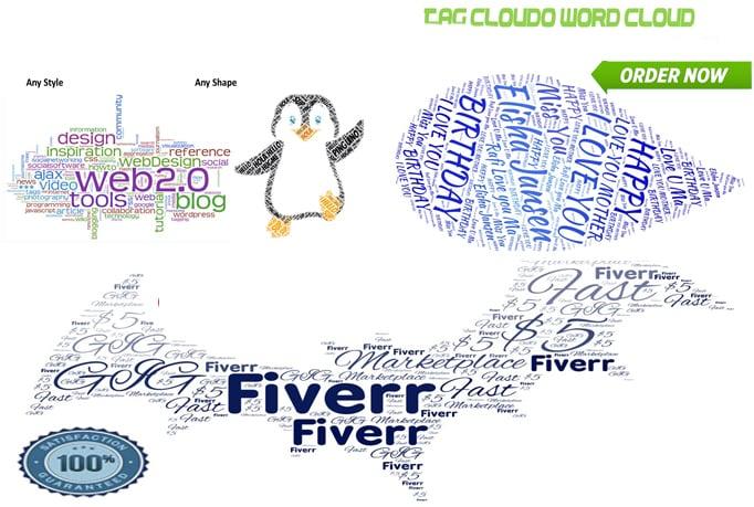 I will Create 10 Tag Cloud