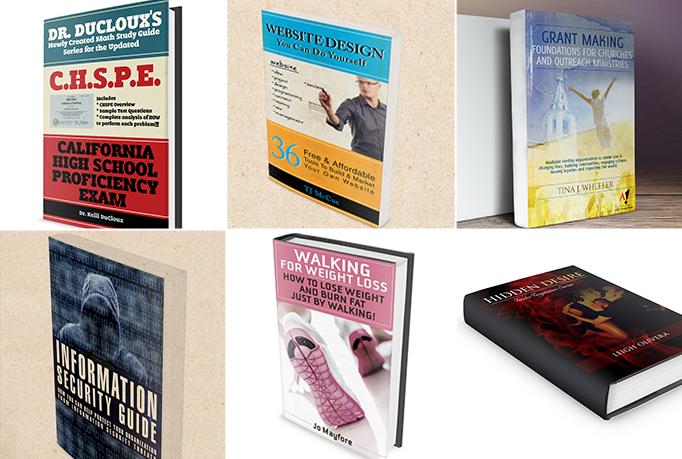 design your professional ebook and kindle cover 