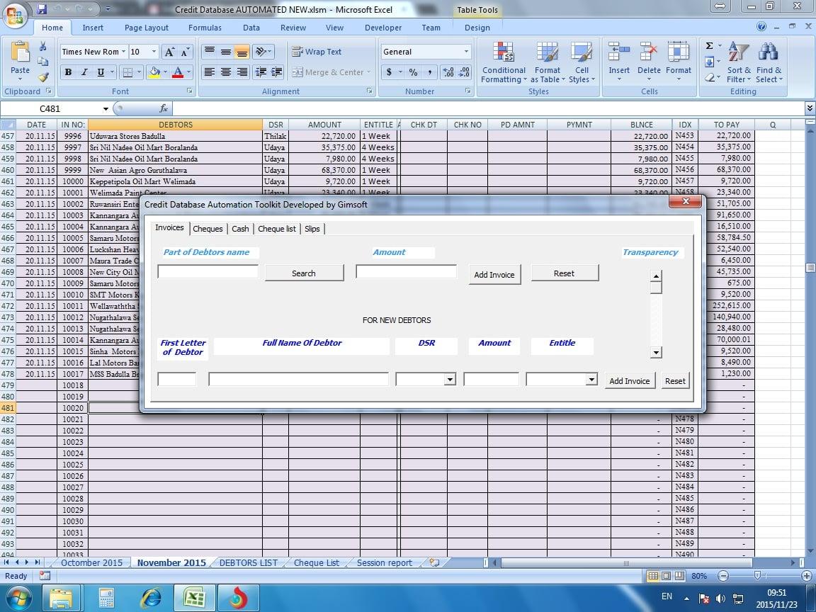 EXCEL VBA AUTOMATION MACROS