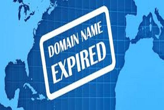 get you two domains expired for moz PBN pa da up 15 