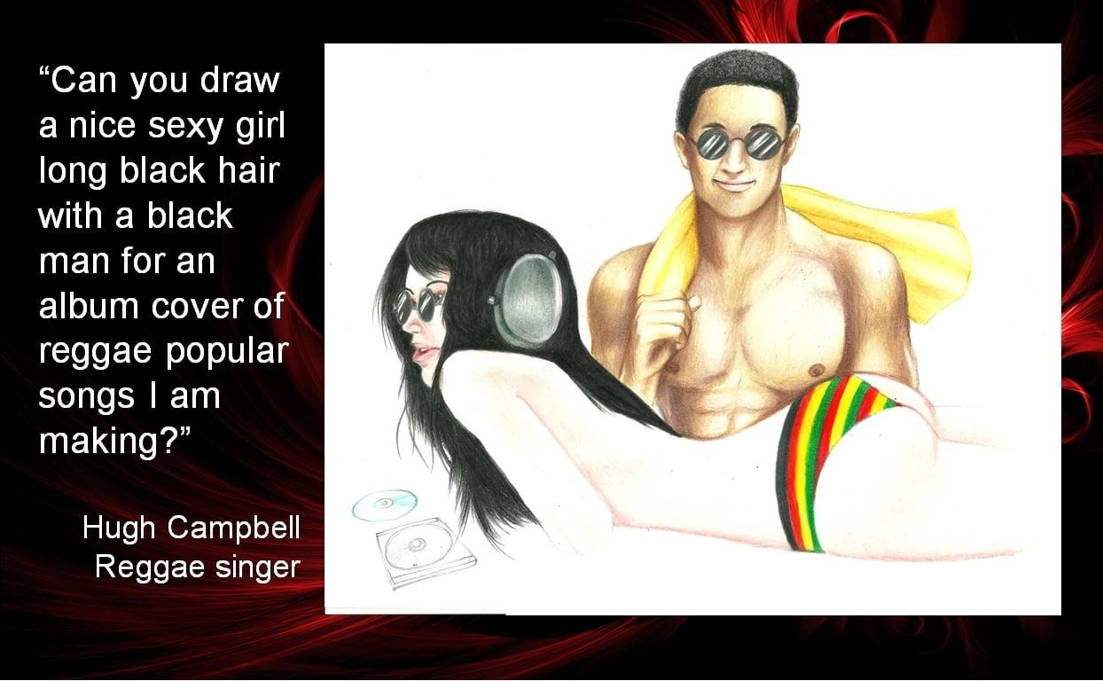 I will draw a Sexy Artistic image with your idea