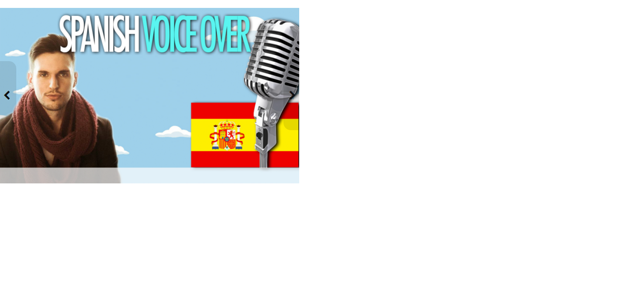  record a voice over in spanish with accent from SPAIN