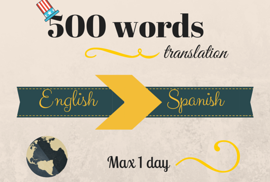 I will translate you English text into Spanish in 24 hs!
