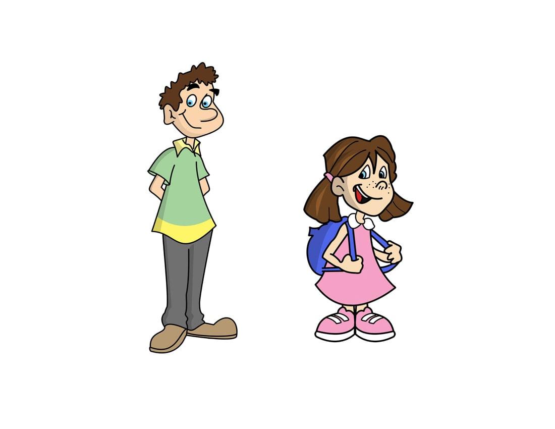 Cartoon illustrations