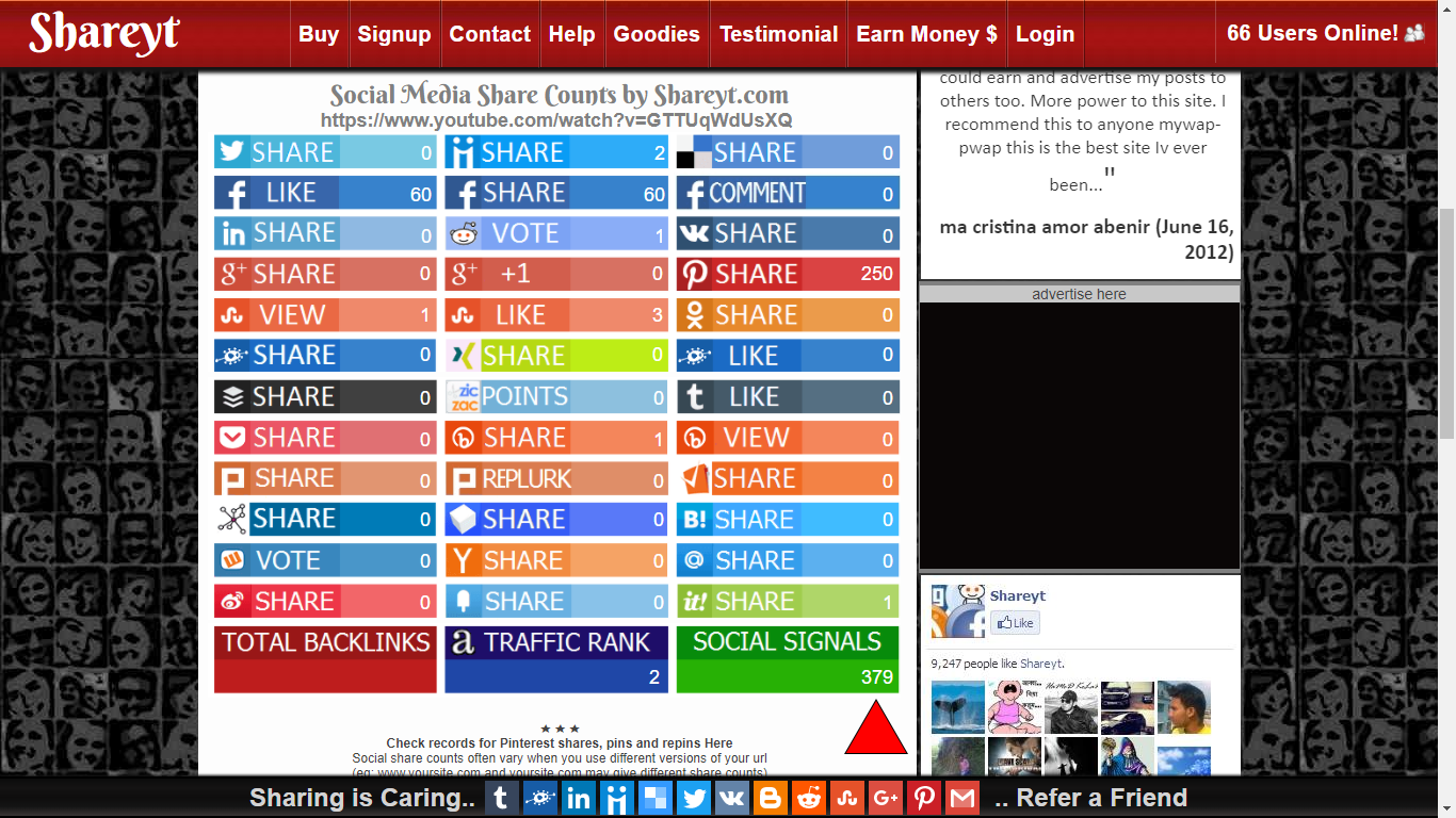 101 High Quality Natural Social Bookmarks  & SignalsFrom Top Social Networks, Boost Promotion