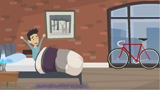 I will design 2D animation video clip