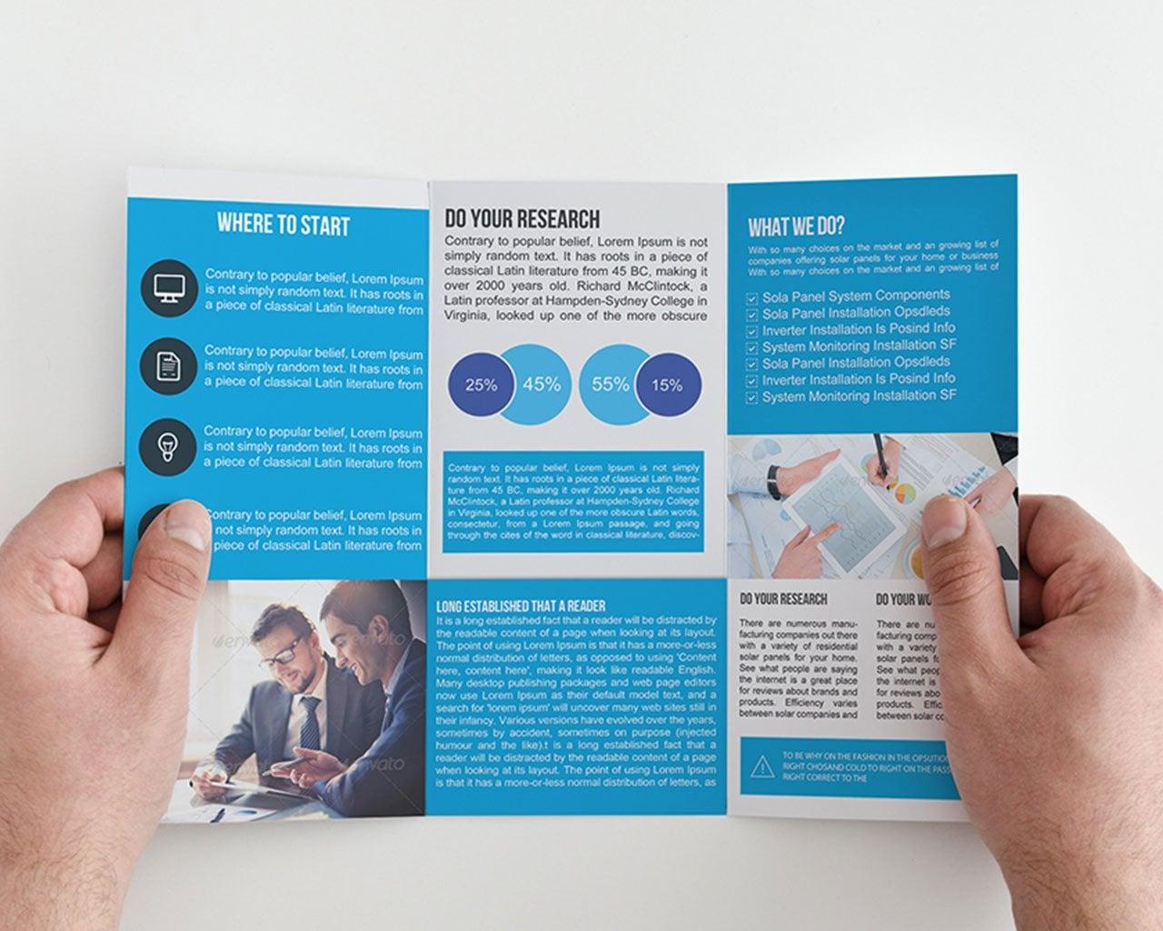 will deliver more than 100 Tri Fold Brochure Templates