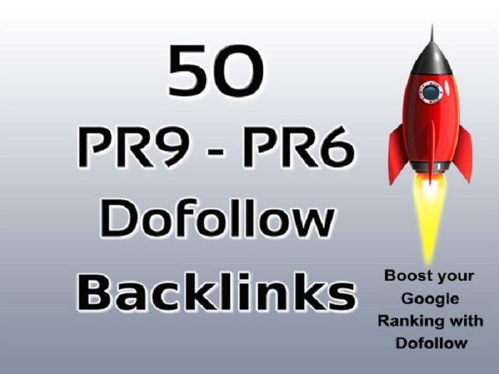 50 Pr9 to Pr6 Dofollow Profile Backlinks are Manually Created Google Influencing HQ backlinks