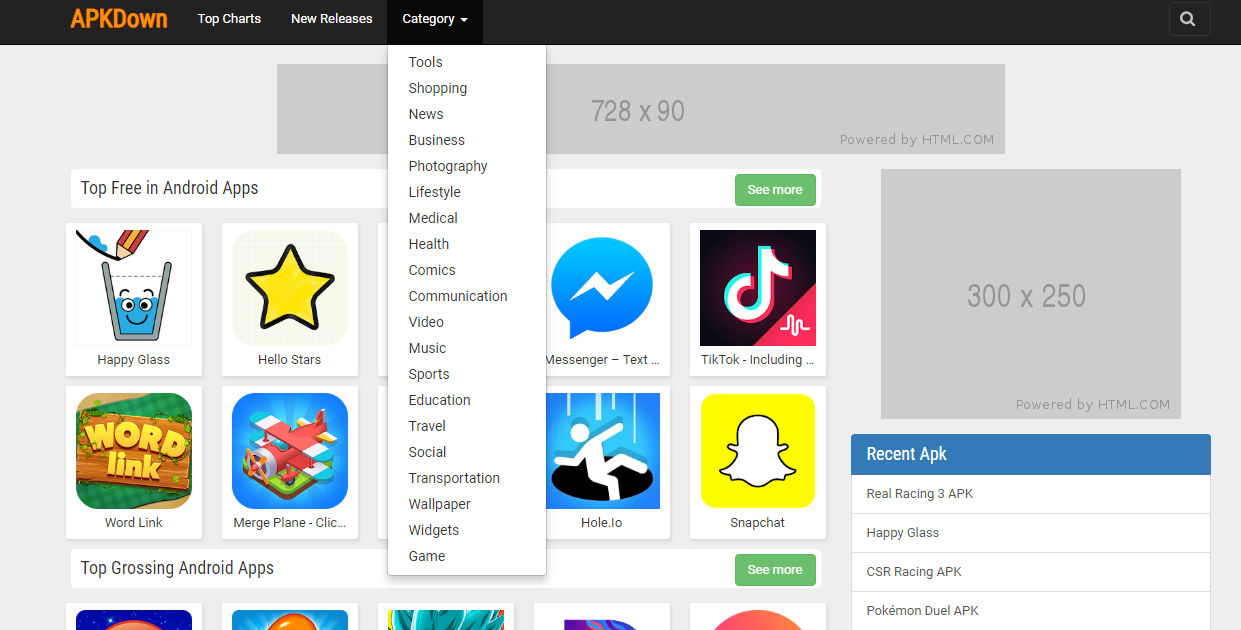 Script  Auto update Download android APK (AGC Playstore)
