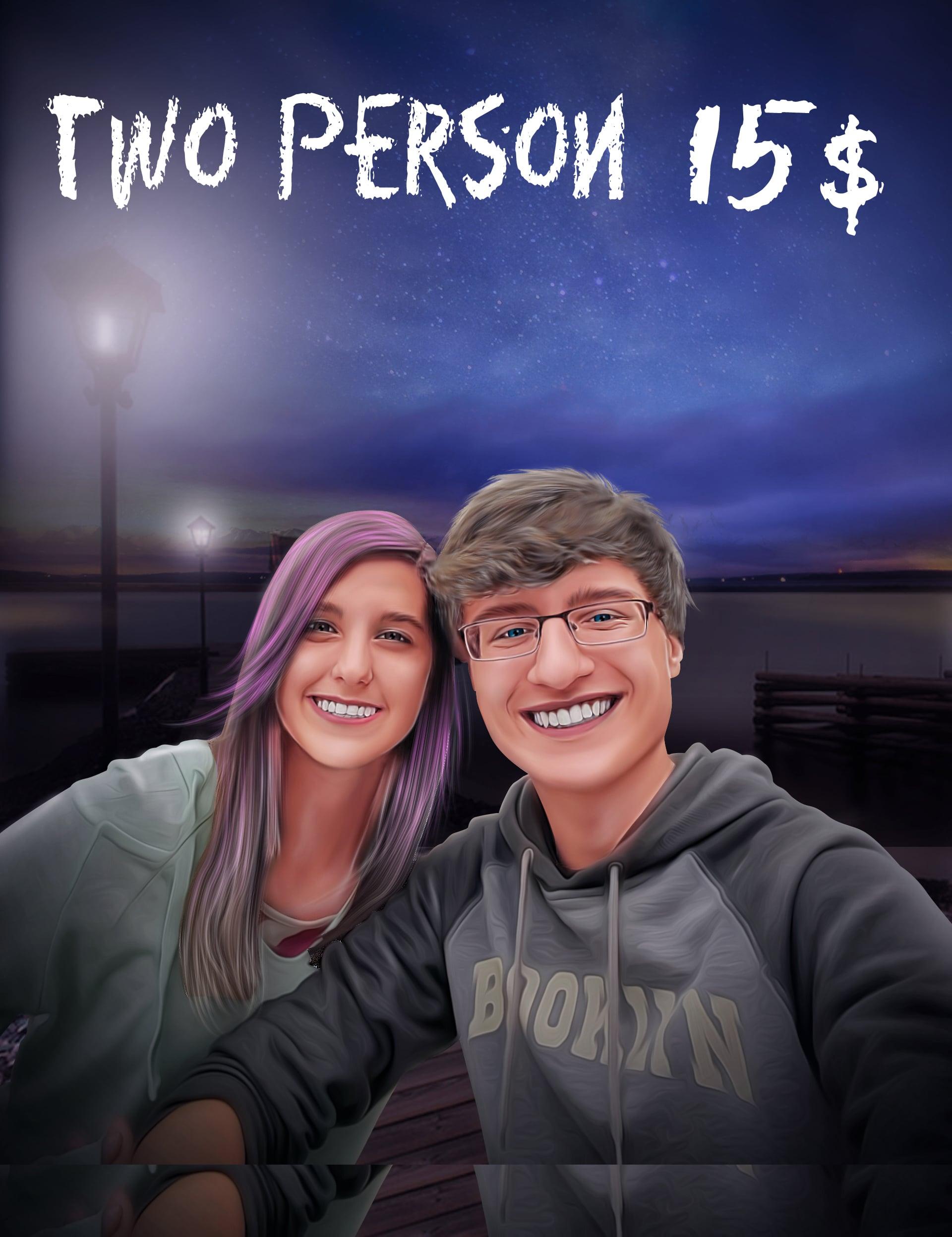 i will make your pictures into a Cartoon 3D