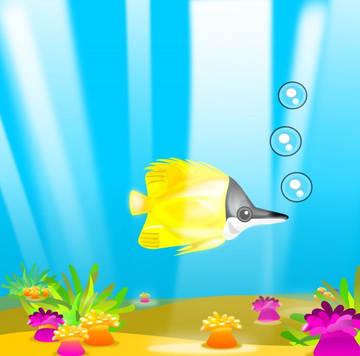 Create and Vectorise Two Background for a Game or Smart Phone App 