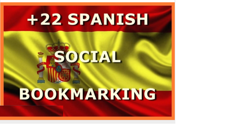  do backlinks SEO with 22 Spanish, Spain Social Bookmarking Sites and Bonus