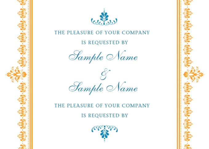 create the most Elegant Wedding Invitation 