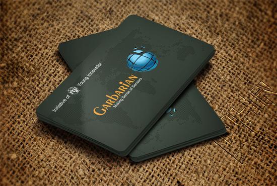 I will Design TWO professional Business Card