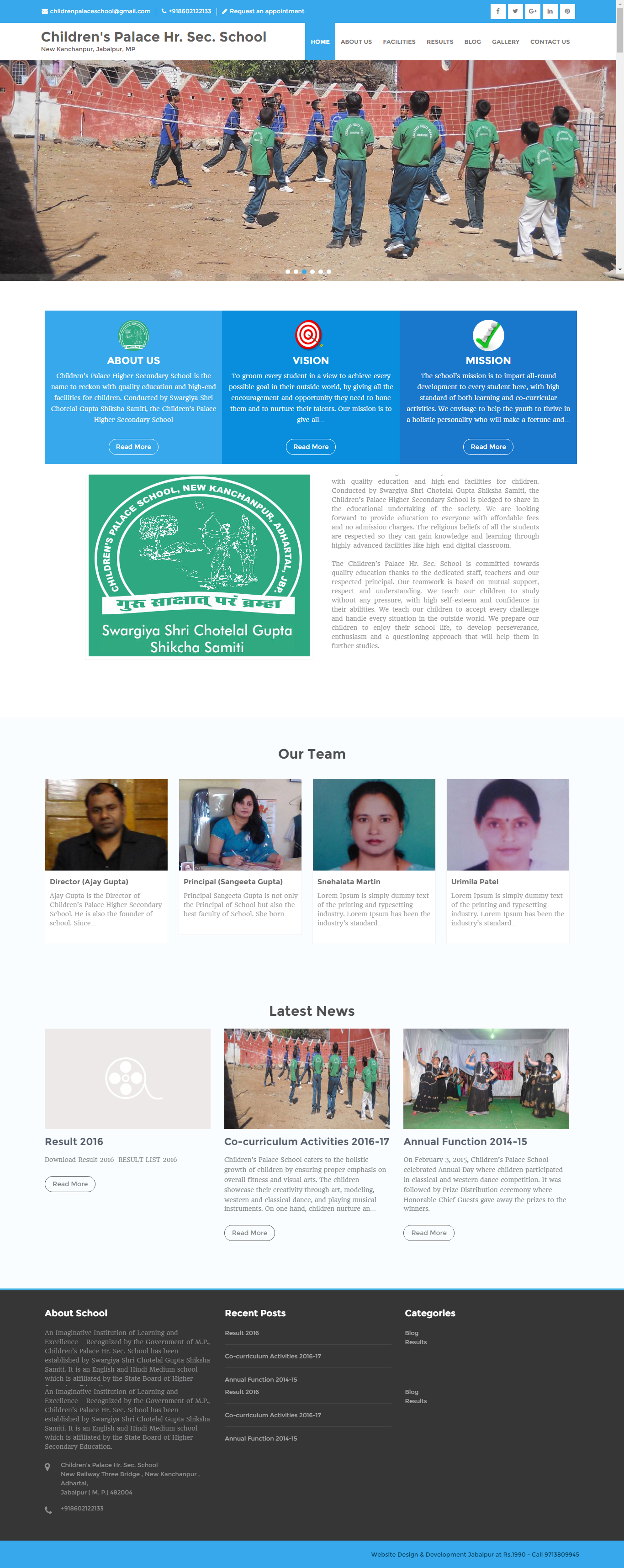 Creative Website with Fantastic Design + 1 Year Hosting