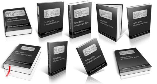 will convert simple 2D Ebook cover into amazing 3D Book 